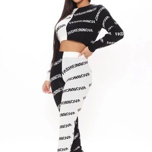 Feeling Brand FN New Sweater Legging Set
